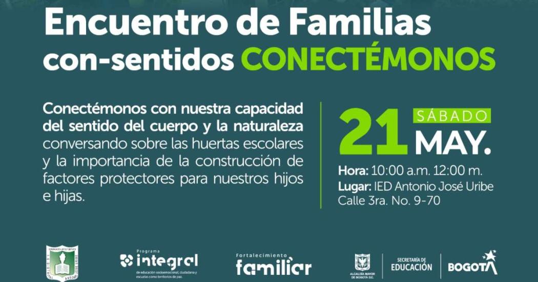 Nuevo encuentro de Red de Familias este 21 de mayo 