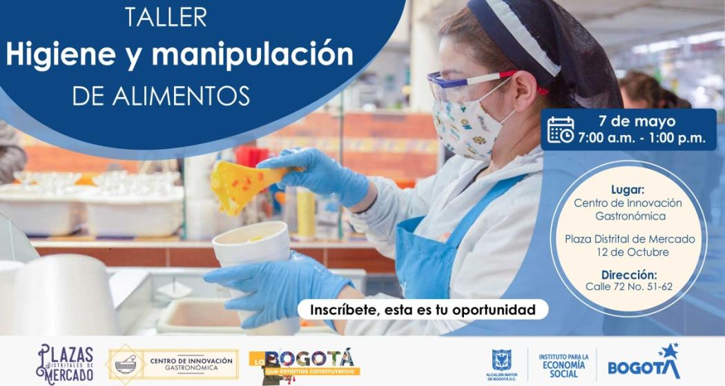 Taller de Manipulación de Alimento en la plaza Doce de Octubre 