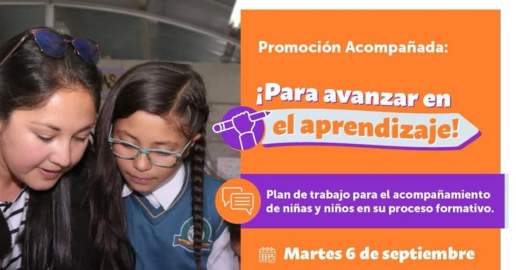 6 de septiembre: Encuentro distrital 'Para avanzar en el aprendizaje' 