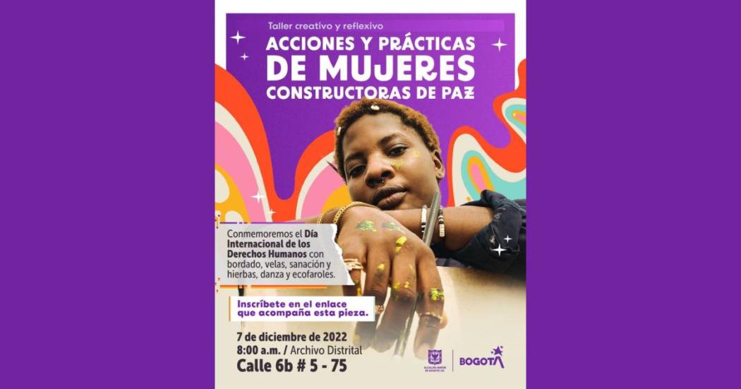 Taller gratuito para mujeres en Día Mundial de los Derechos Humanos 