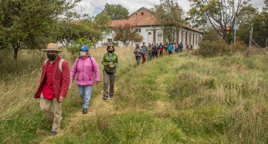 Expedición por el territorio del Ecobarrios Manantial el 11 de febrero 2023