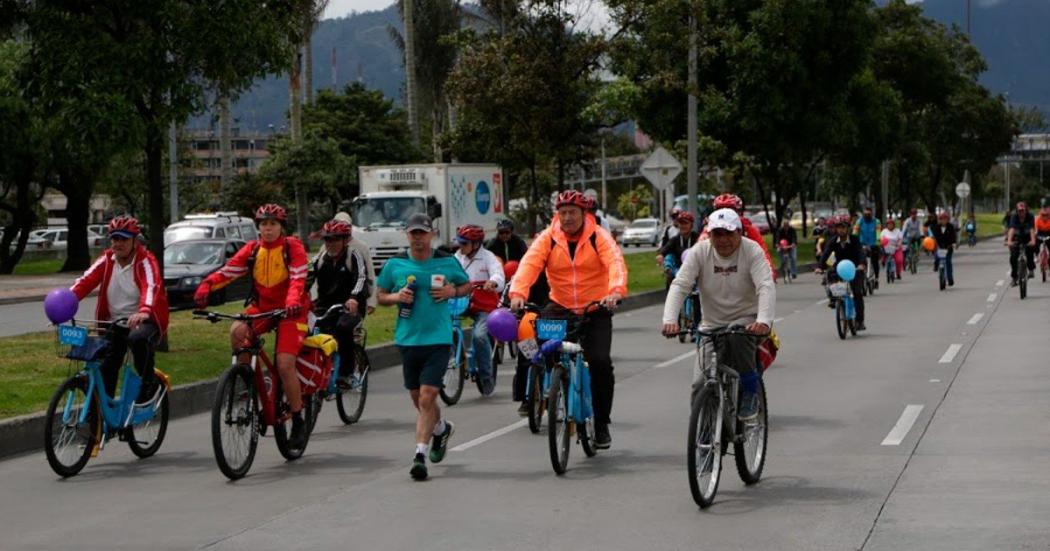 Jornada de la ciclovía bogotana para este 22 de mayo de 2023