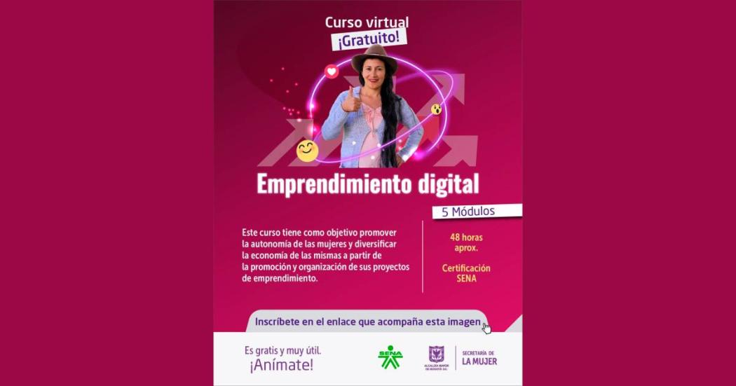 Curso gratuito de manejo de redes sociales para impulso emprendimiento