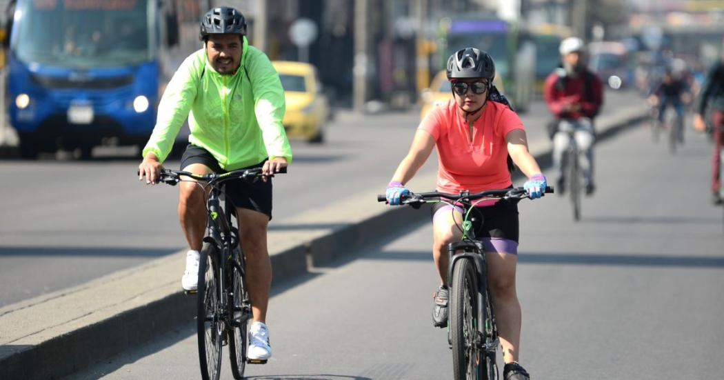 Jornada de la ciclovía bogotana para este 21 de mayo de 2023