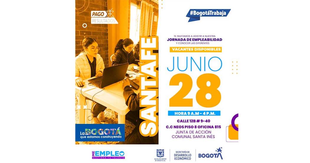 ¿Sin trabajo? Feria de empleo en Santa Fe este miércoles 28 de junio