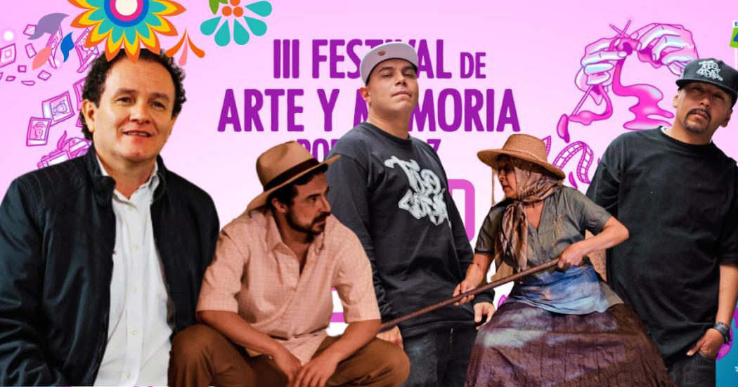 Programación para este 24 de agosto del III Festival de Arte y Memoria