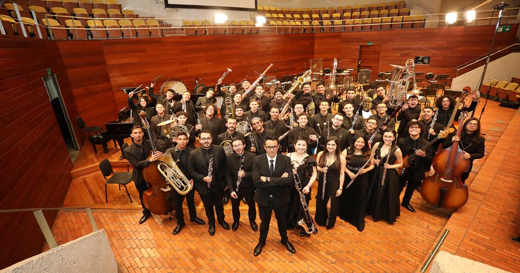 A mercar con ritmo de la Filarmónica Juvenil en La Candelaria