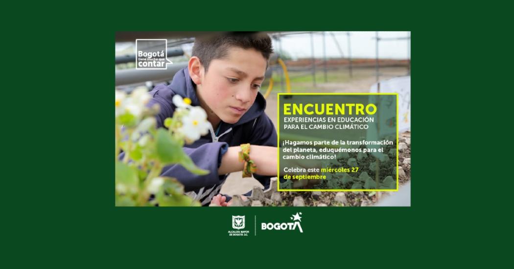 Docentes compartirán experiencias educativas sobre cambio climático