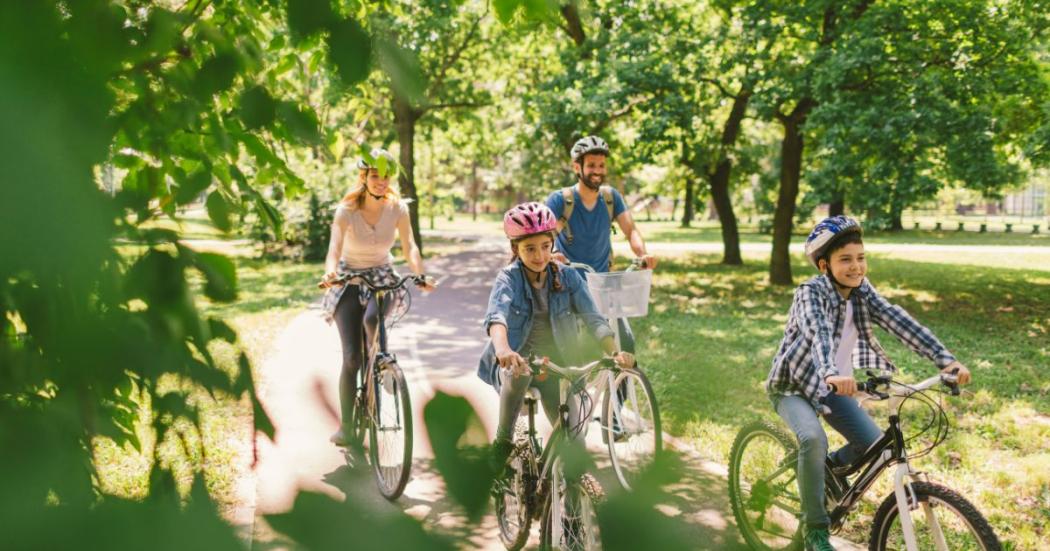 Parques IDRD en Bogotá donde se puede usar la bicicleta habilitados 