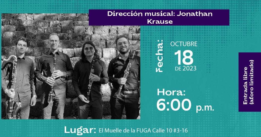 Cuarteto de clarinetes de la Uniandes