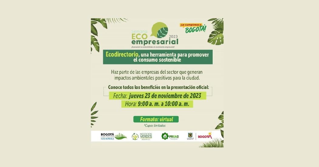 Encuentro virtual para fortalecer impacto ambiental de las empresas