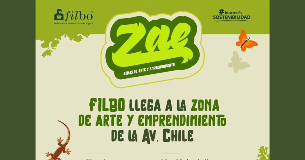 La Zona de Arte y Emprendimiento (ZAE) Av. Chile por FILbo 2024