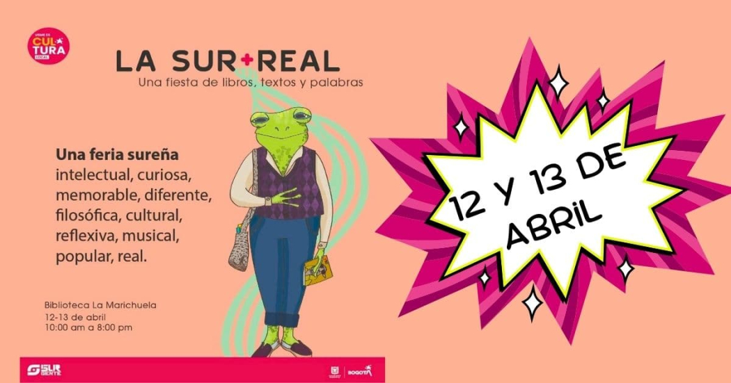 Abril 12 y 13: programación de Feria del Libro de Usme 