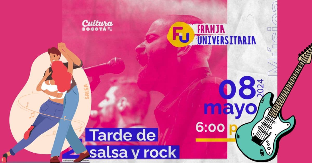 Mayo 8: concierto de rock y salsa