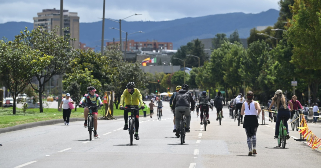 Ciclovía en Bogotá lunes 10 de junio 2024 actividades y horarios