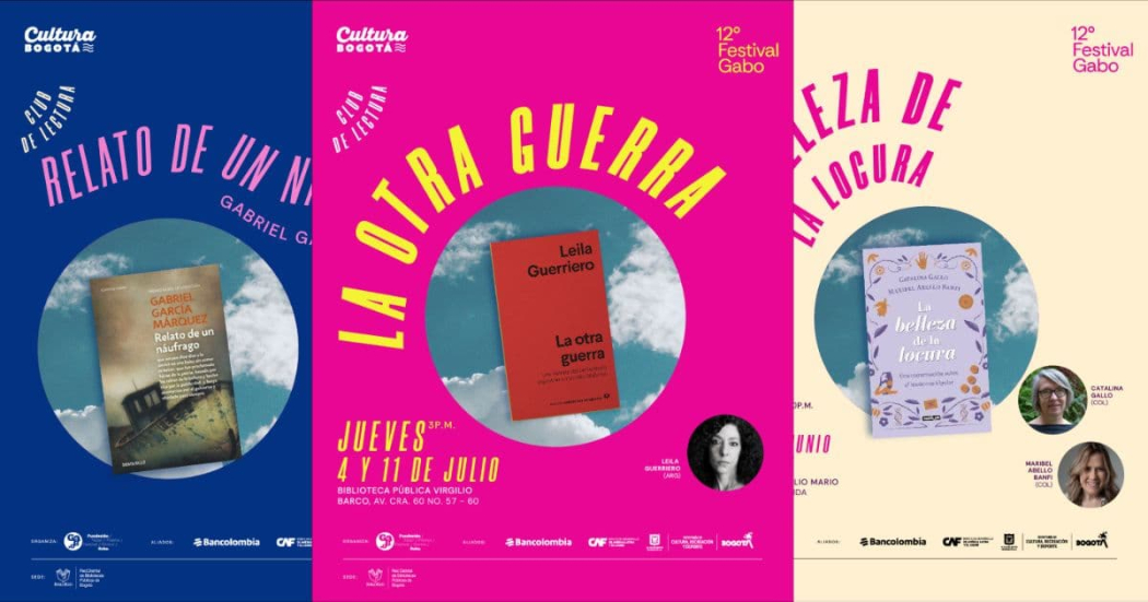 Festival Gabo 2024 con charlas gratis en BibloRed 