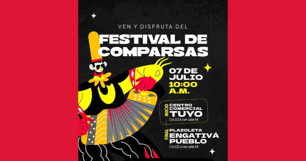 Participa con tu familia de la gran Feria de Comparsas en Engativá 