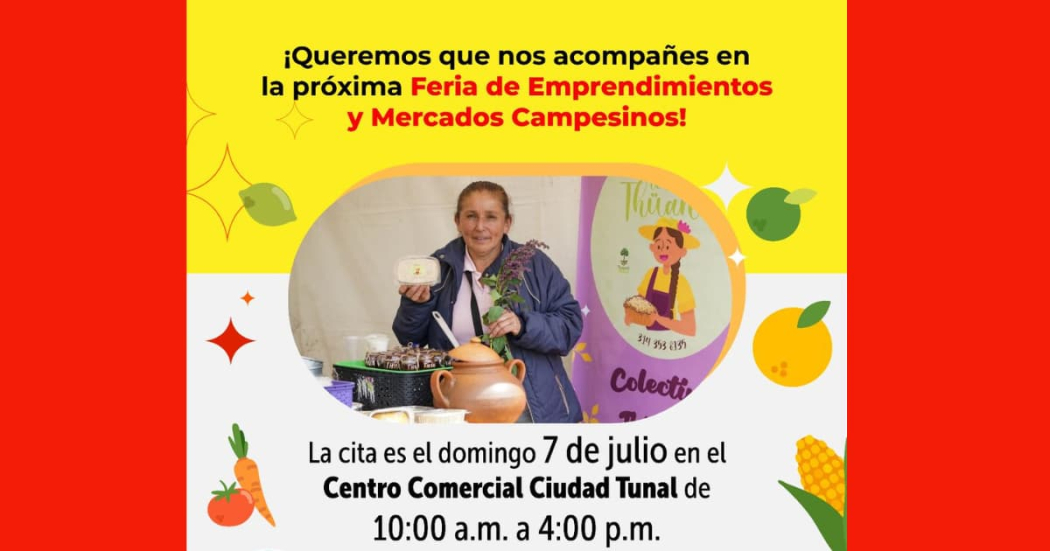 Participa de la Feria de Emprendimientos y Mercados Campesinos en Usme