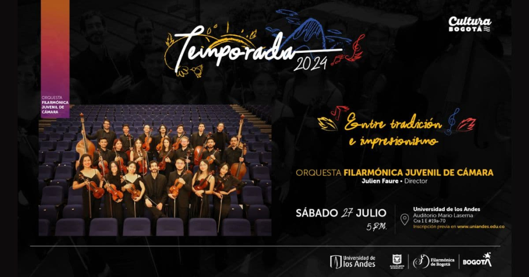 Conciertos con la Filarmónica este 27 de julio 2024 