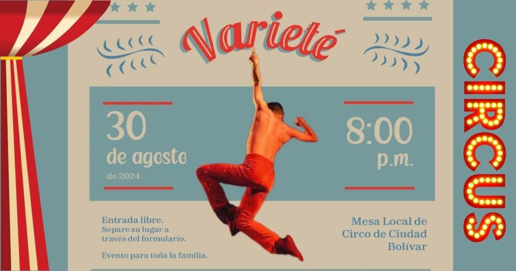 Planes en Bogotá con show de circo este 30 de agosto en Bogotá 