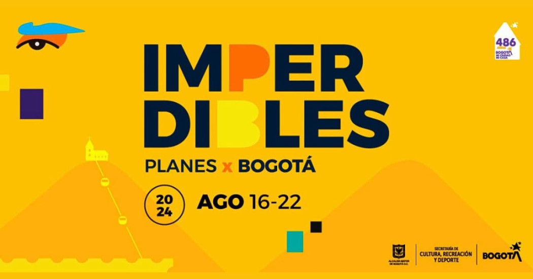 Eventos en Bogotá imperdibles del 16 al 22 de agosto 2024