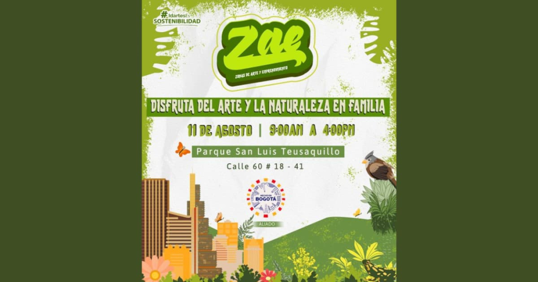 Planes en Bogotá: arte y naturaleza en familia domingo 11 de agosto 