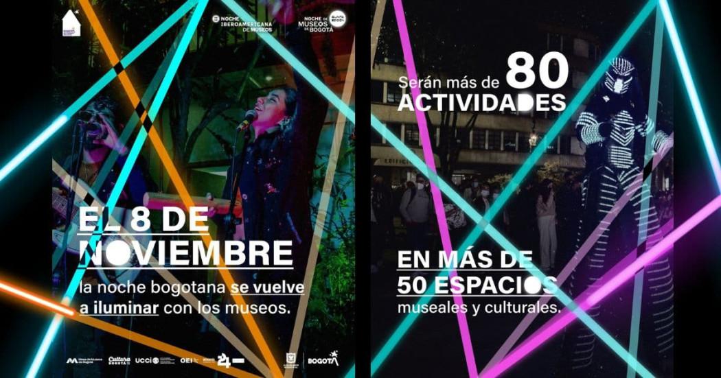 Planes en Bogotá con noches de los Museos 2024 