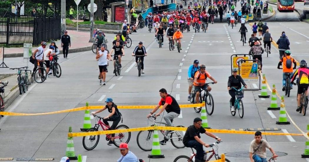 Ciclovía en Bogotá domingo 29 de diciembre 2024 actividades y horarios