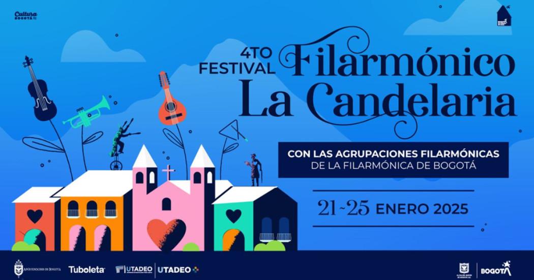 Planes en Bogotá: cuarta edición del Festival Filarmónico La Candelaria