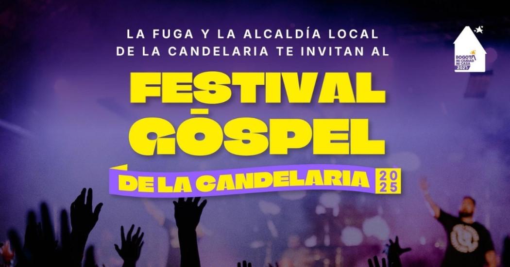 Artistas Festival Gospel de La Candelaria - 22 de febrero Bogotá 2025 