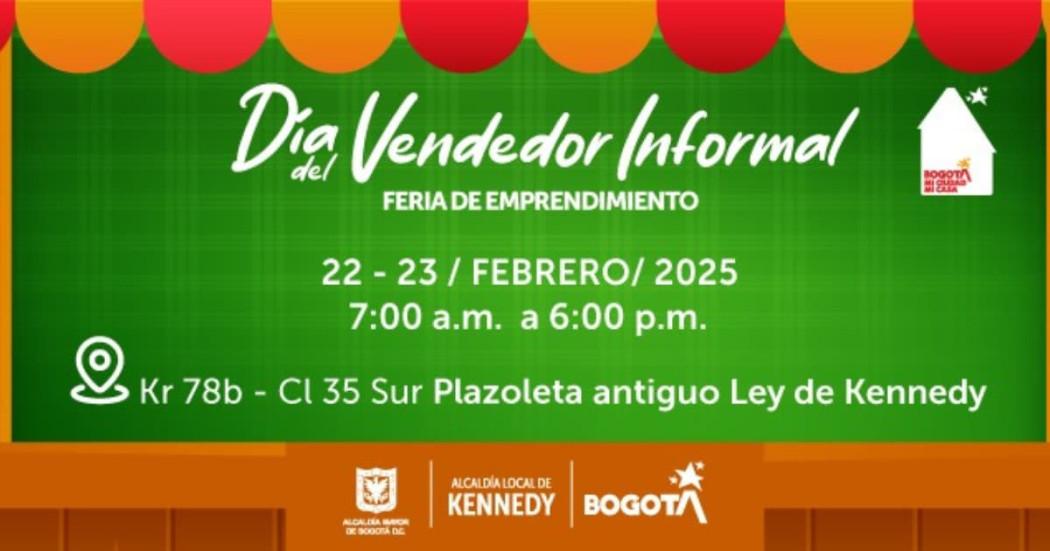 Celebra el Día del Vendedor Informal en la localidad de Kennedy 