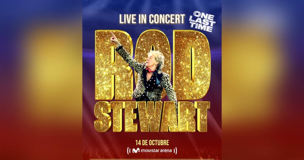 Concierto de Rod Stewart en Bogotá