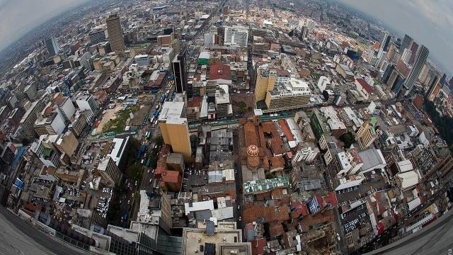 Exposición ‘De la Tierra al cielo, Bogotá desde arriba’ - Foto: IDPC/Carlos Lema