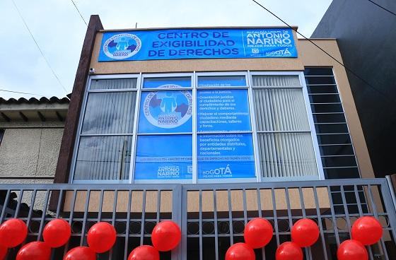 Fachada del Centro de Exigibilidad de Derechos - Foto: Alcaldía Local de Antonio Nariño