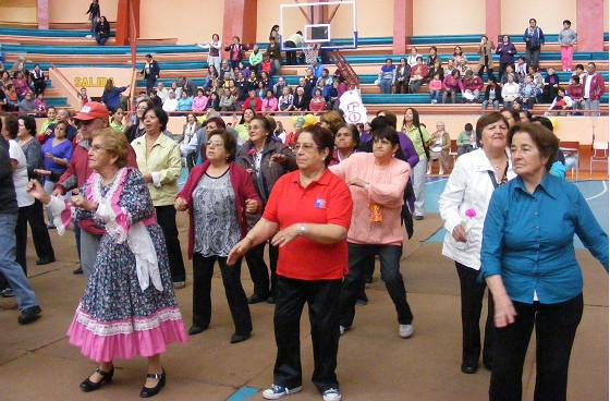 Planes recreativos y deportivos para personas mayores en Chapinero.