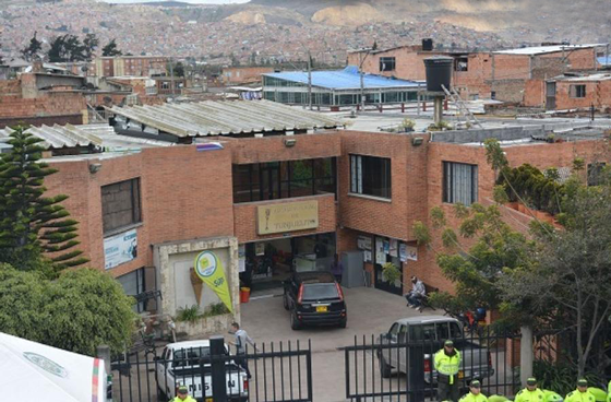 Vista de la Alcaldía Local de Tunjuelito y algo de panorámica de la localidad - Foto: Alcaldía Local de Tunjuelito