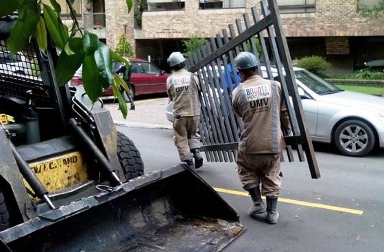 Administración local de Usaquén recuperó espacio público en La Carolina