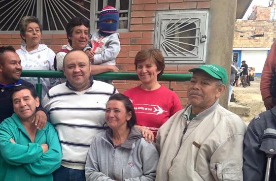 Administración local de Usme entregó vía en el barrio Comuneros