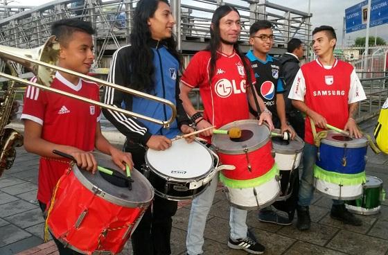 Hinchas de fútbol-Foto: Alcaldía Local de Bosa 