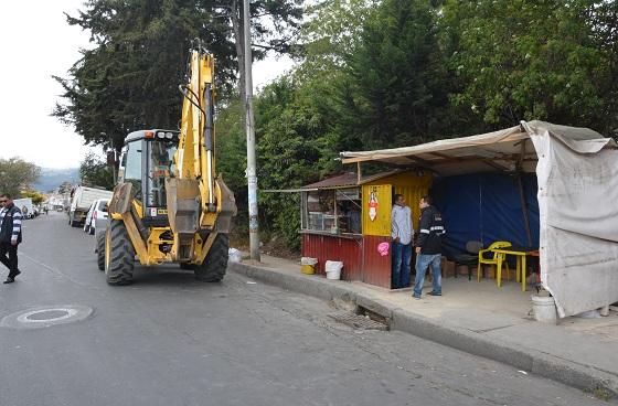 Caseta encontrada-Foto: Alcaldía Local de Suba 