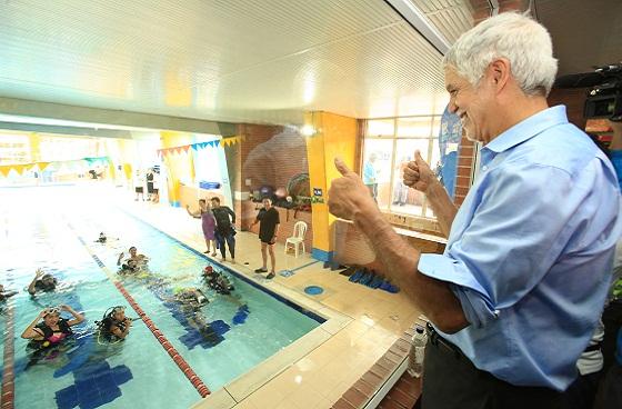 Piscina CDC de Bosa - Foto: Alcaldía Mayor de Bogotá / Diego Bauman 