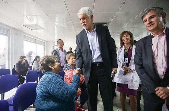 Visita Hospital de Engativá - Foto: Prensa Alcaldía/ Camilo Monsalve