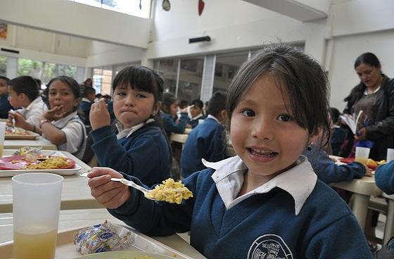 Alimentación escolar - Foto: Prensa Secretaría de Educación