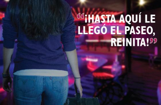 Campaña contra trata de personas - Imagen: SDMujer