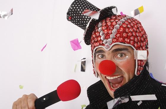 Clown Fabián Mendoza - Foto: Hugo Prada