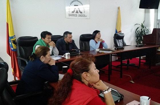 Nueva mesa directiva de la JAL de Barrios Unidos-Foto: Alcaldía Local de Barrios Unidos