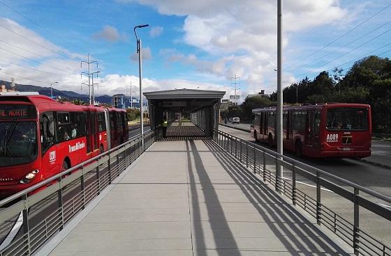 Estación Calle 146 - Foto: Prensa TransMilenio