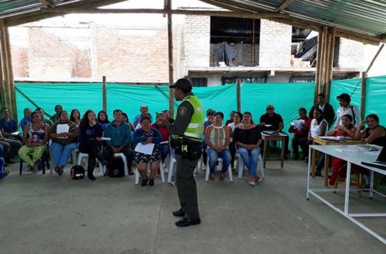 Talleres de socialización Código de Policía - Foto: Prensa Policía Nacional