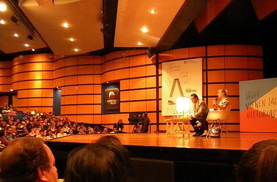 Jody Williams en la Feria del Libro - Foto: Prensa Alcaldía Mayor de Bogotá / Lesly Segura