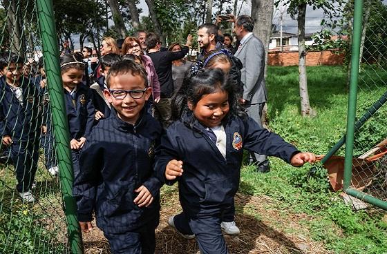 Estudiantes colegios de Usaquén - Foto: Prensa Secretaría de Educación